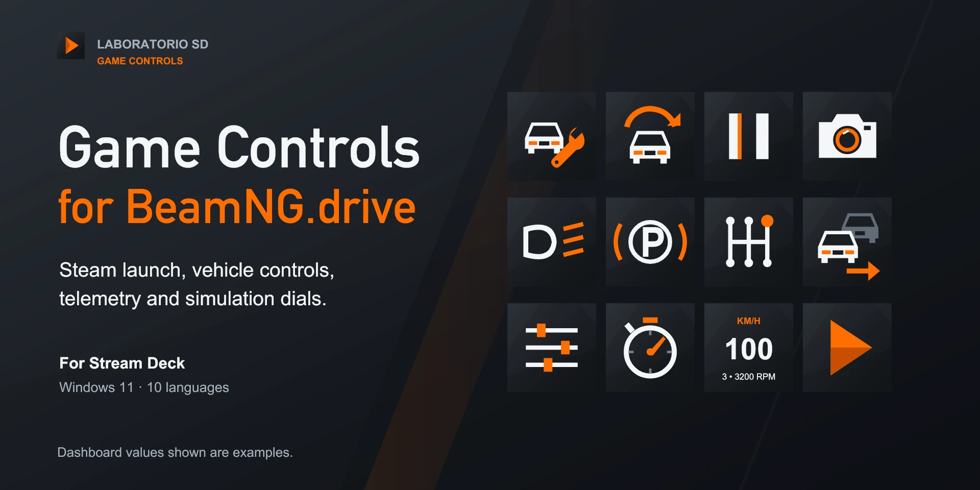 BeamNG.drive Game Control Suite