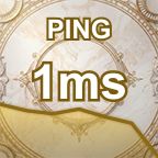 Ping de red de 1 milisegundo