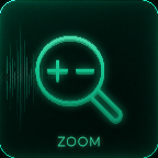 Zoom de la forma de onda — Adobe Audition