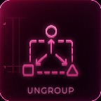 Desagrupar — Adobe InDesign